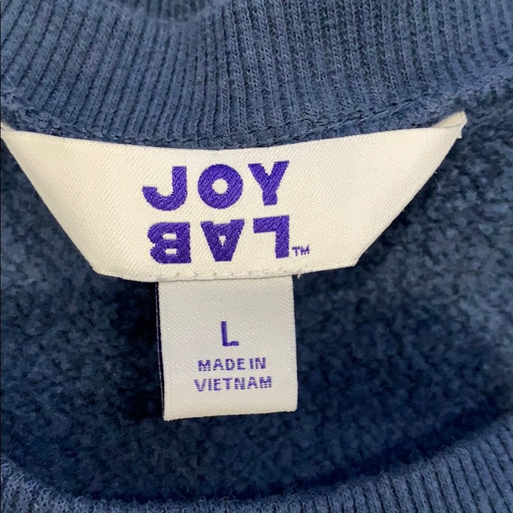 JoyLab Blue Colorblock Sweatshirt - Picture 5 of 7